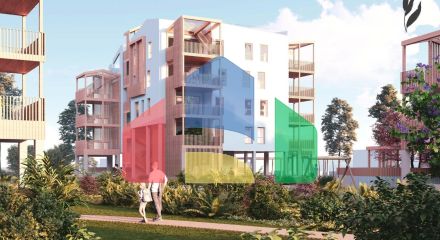 Новые экологически чистые дома рядом с морем