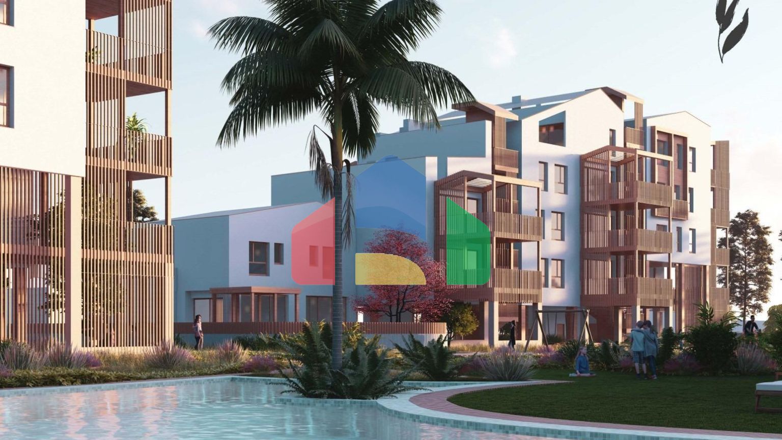 Новые экологически чистые дома рядом с морем