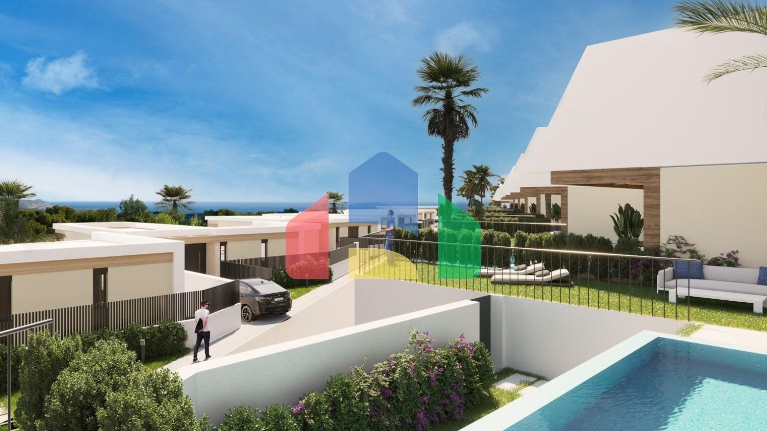 Новый комплекс домов на одну семью в Полопе