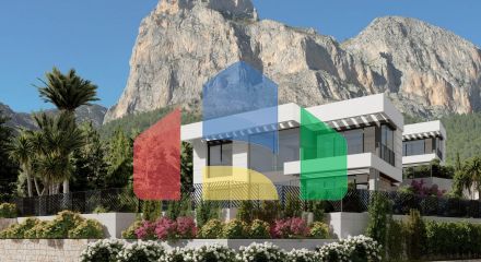 Виллы нового строительства в Полопе, Аликанте