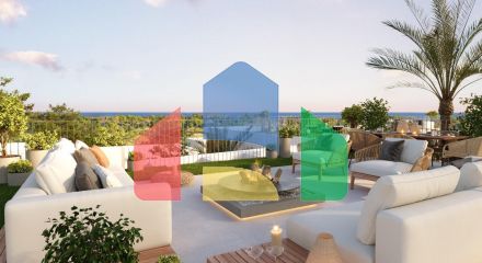 New development of single-family homes in Polop