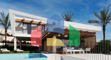 New development of single-family homes in Polop