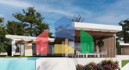 New development of single-family homes in Polop