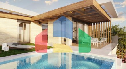 New development of single-family homes in Polop