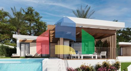 New development of single-family homes in Polop