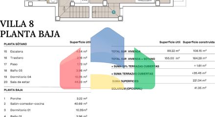Современные элитные виллы на продажу в Полоп де ла Марина, Коста Бланка Современные элитные виллы на продажу в Полоп де ла Марина, Коста Бланка