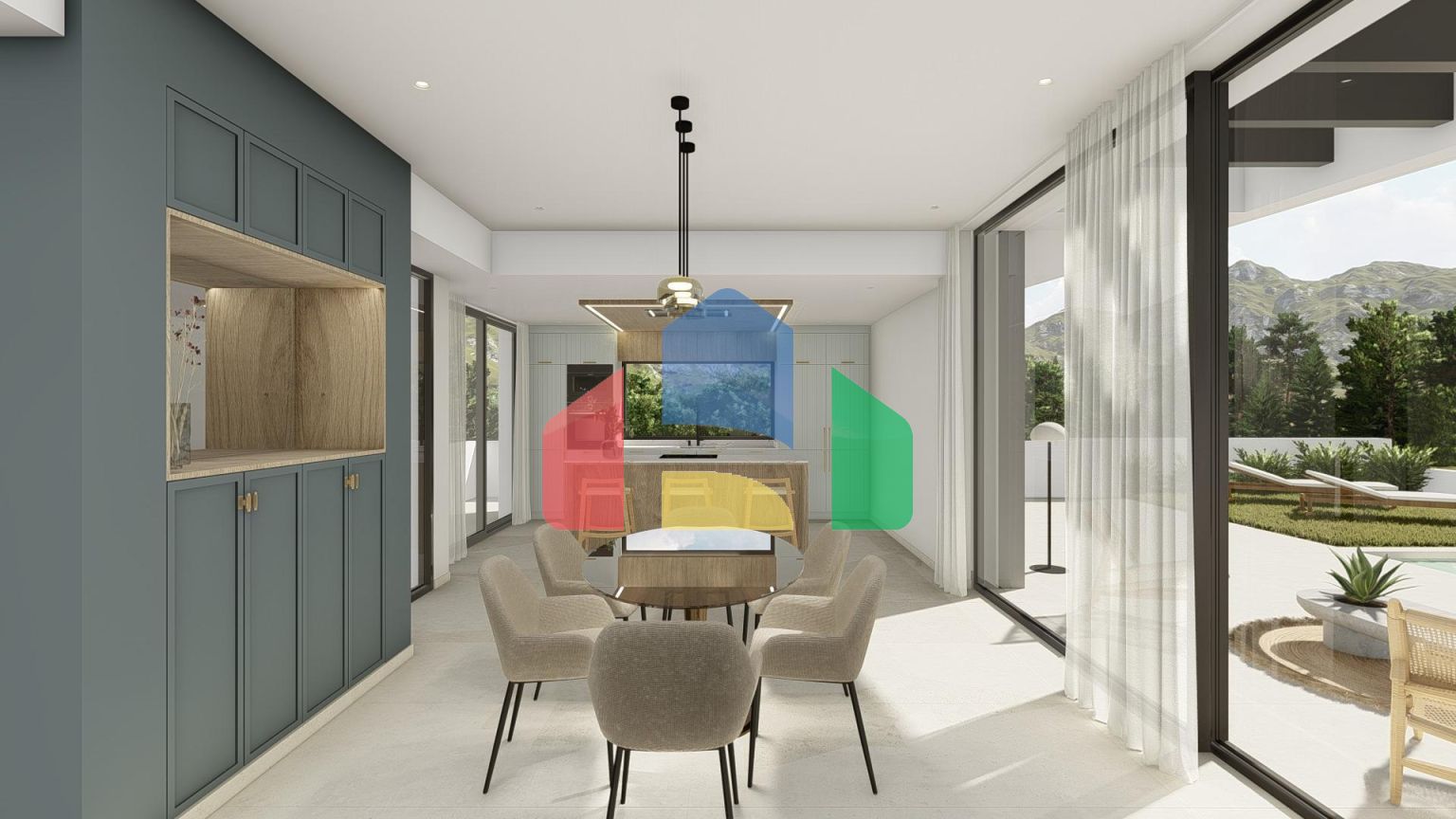 Изысканная роскошная вилла в Полопе — Элегантность и комфорт всего в нескольких шагах от моря