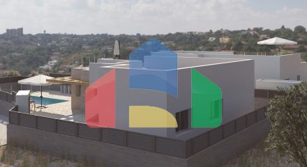 Вилла новой постройки с бассейном в Полоп де ла Марина