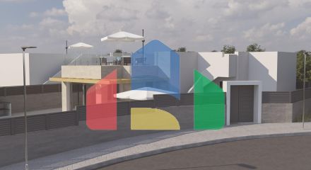 Вилла новой постройки с бассейном в Полоп де ла Марина