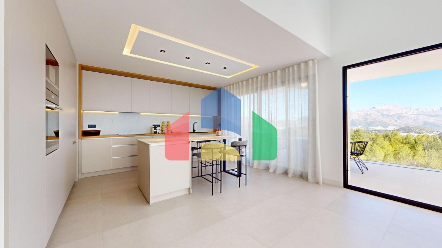 Новые роскошные виллы в Полопе с потрясающими видами