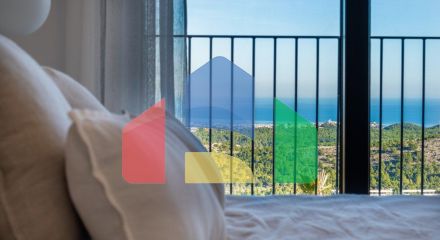 Совершенно новые независимые виллы с видом на море в Полопе (провинция Аликанте)