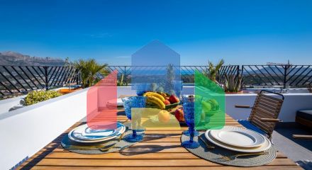 Brand new independent villas with sea views at Polop (Alicante province)