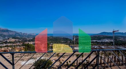 Brand new independent villas with sea views at Polop (Alicante province)