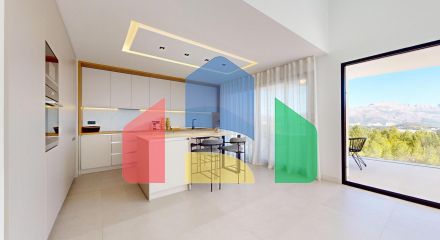 Новые роскошные виллы в Полопе с потрясающими видами