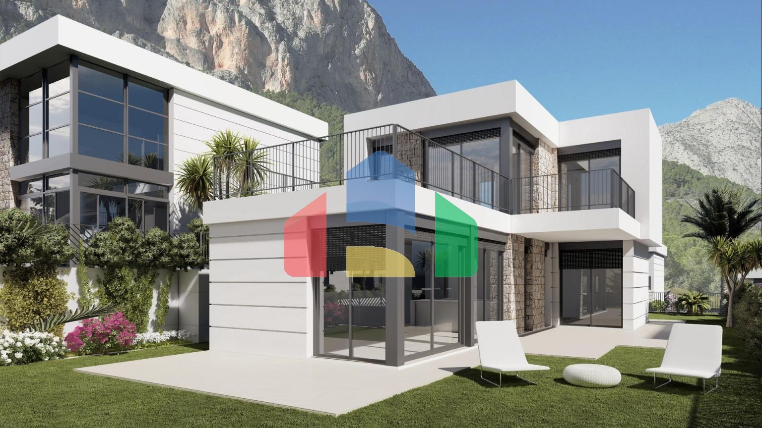 Виллы нового строительства в Полопе, Аликанте