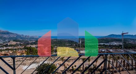 Independent villas with sea views at Polop (10min drive to Benidorm and Altea)