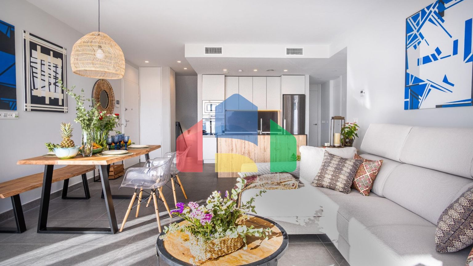 Independent villas with sea views at Polop (10min drive to Benidorm and Altea)