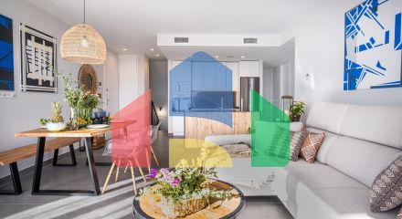 Independent villas with sea views at Polop (10min drive to Benidorm and Altea)