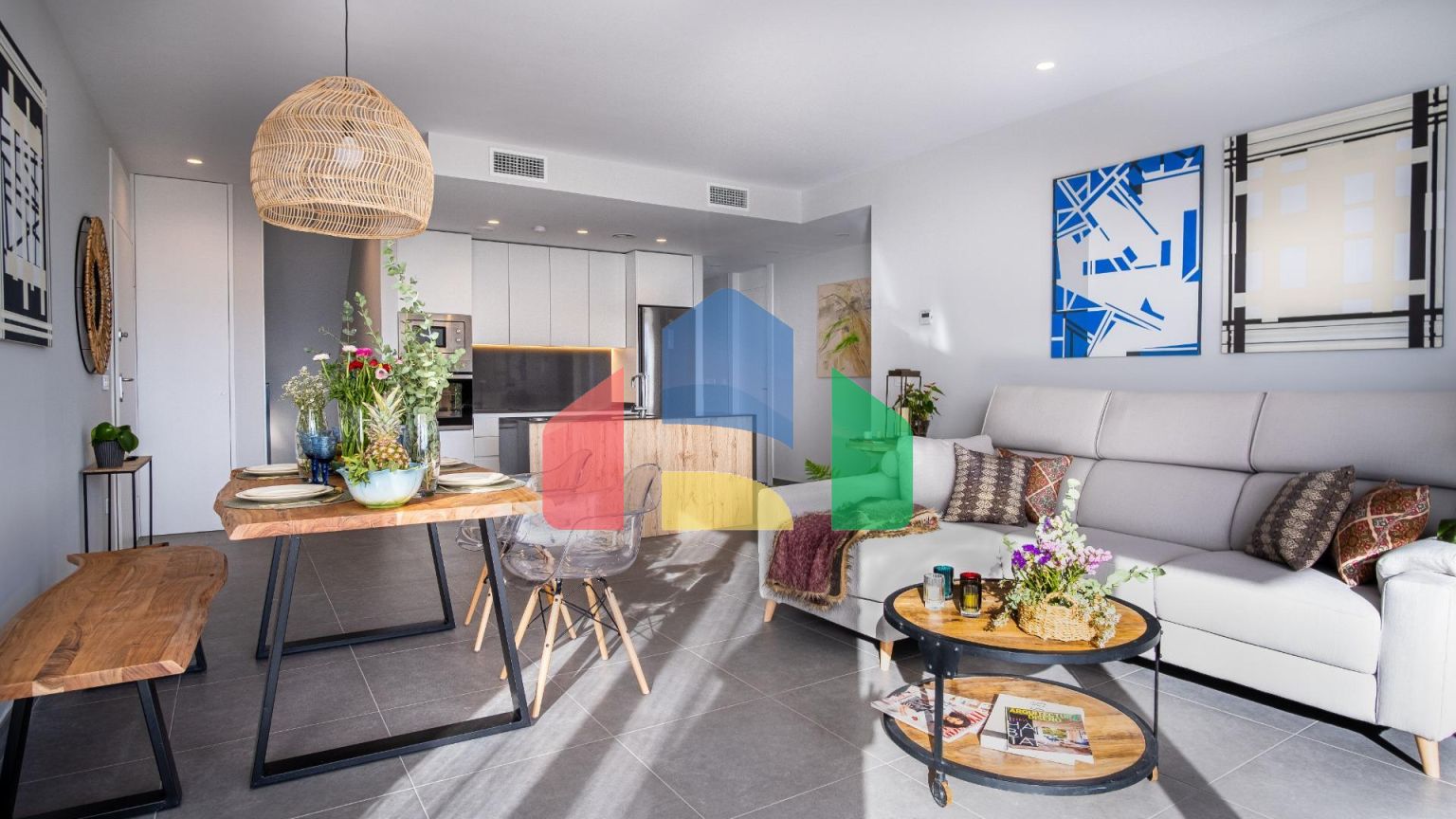 Independent villas with sea views at Polop (10min drive to Benidorm and Altea)