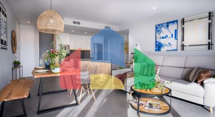 Independent villas with sea views at Polop (10min drive to Benidorm and Altea)