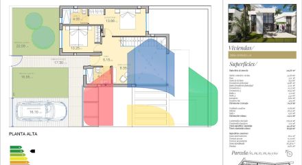 Совершенно новые независимые виллы с видом на море в Полопе (провинция Аликанте)