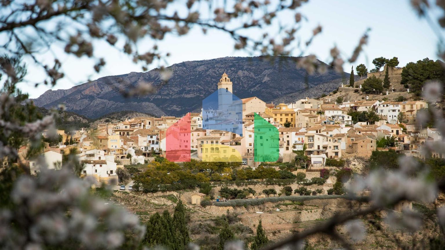 Потрясающие новые виллы в Полопе с видом на море