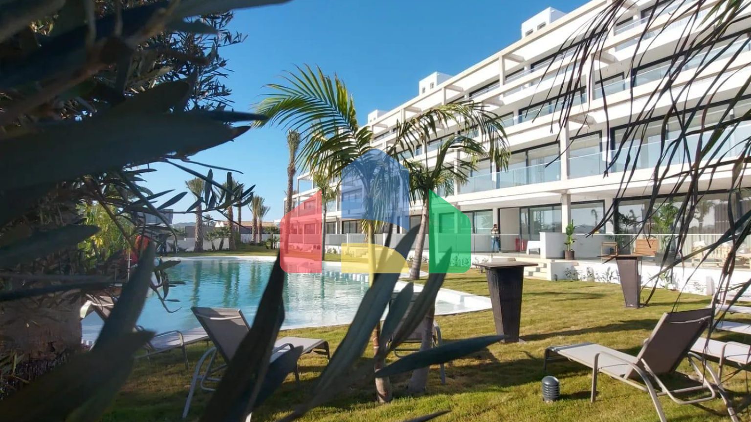 Квартира в Кабо де Палос с видом на море и общим бассейном