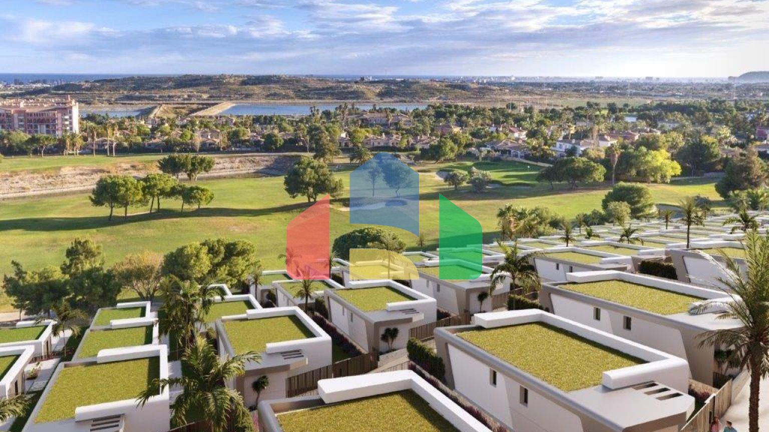 Недавно построенные виллы с видом на море