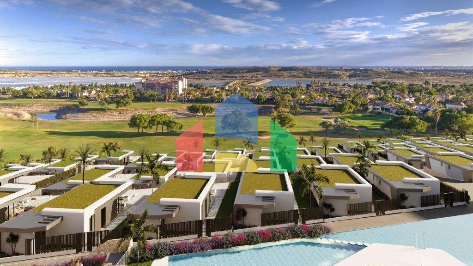 Недавно построенные апартаменты с видом на море