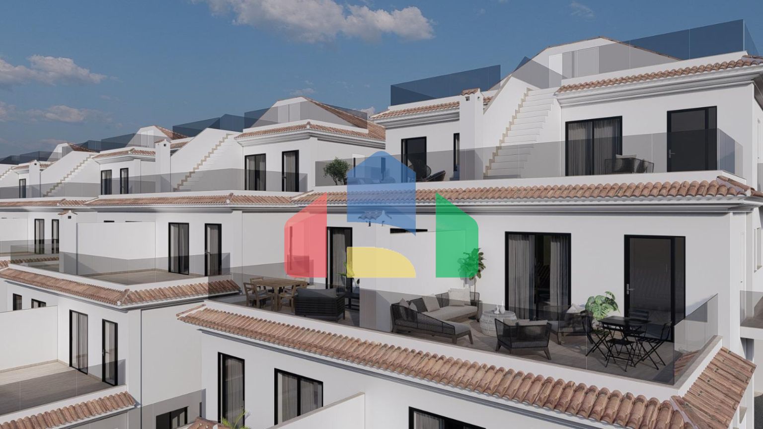 Новейшие двухквартирные дома новой постройки в Мучамеле