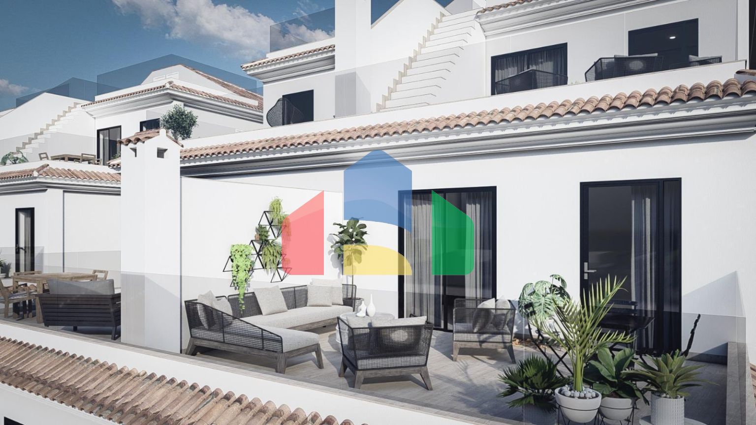 Новейшие двухквартирные дома новой постройки в Мучамеле