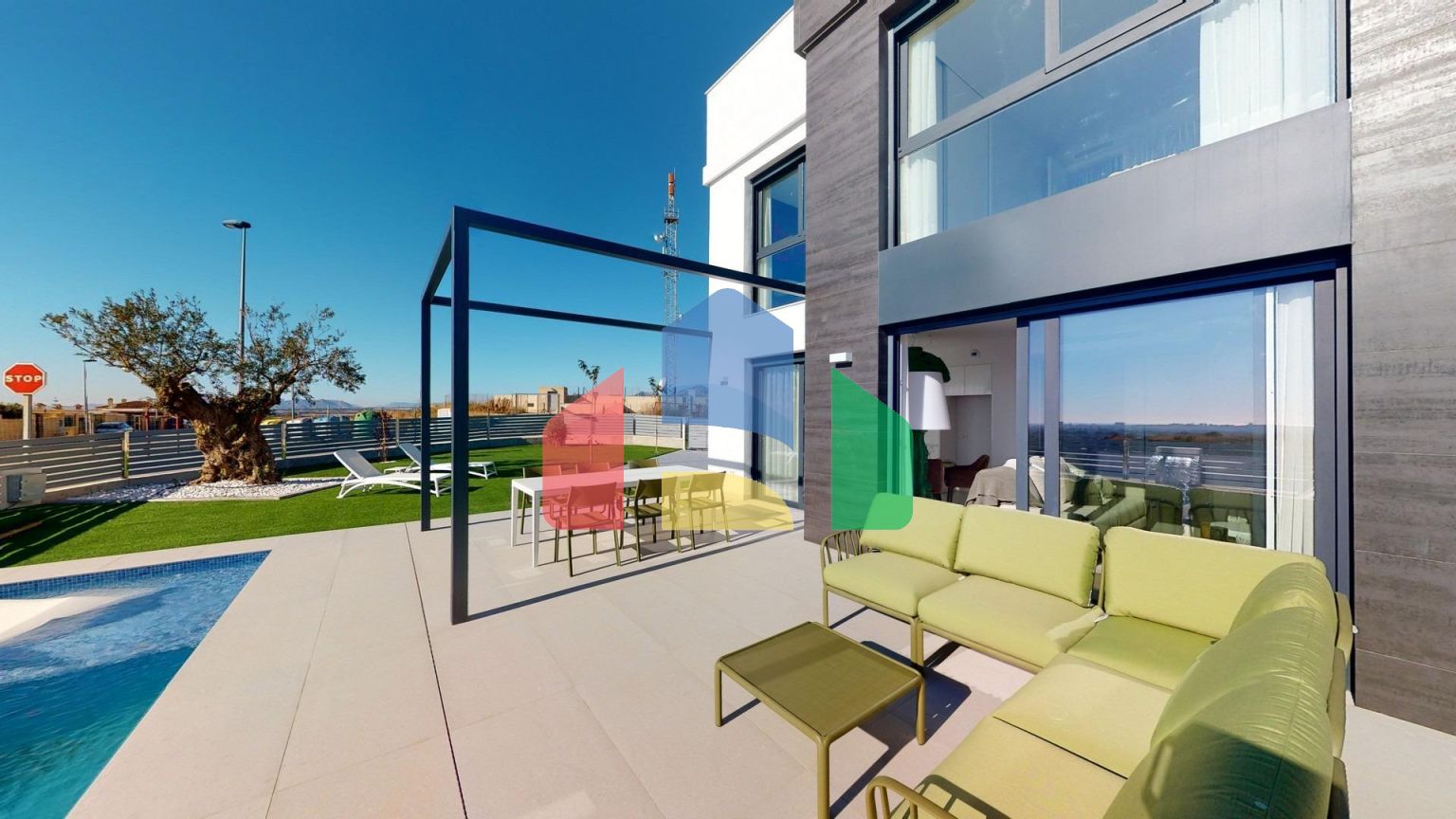 Строительство автономных вилл новой постройки, с частными бассейнами и современной отделкой.