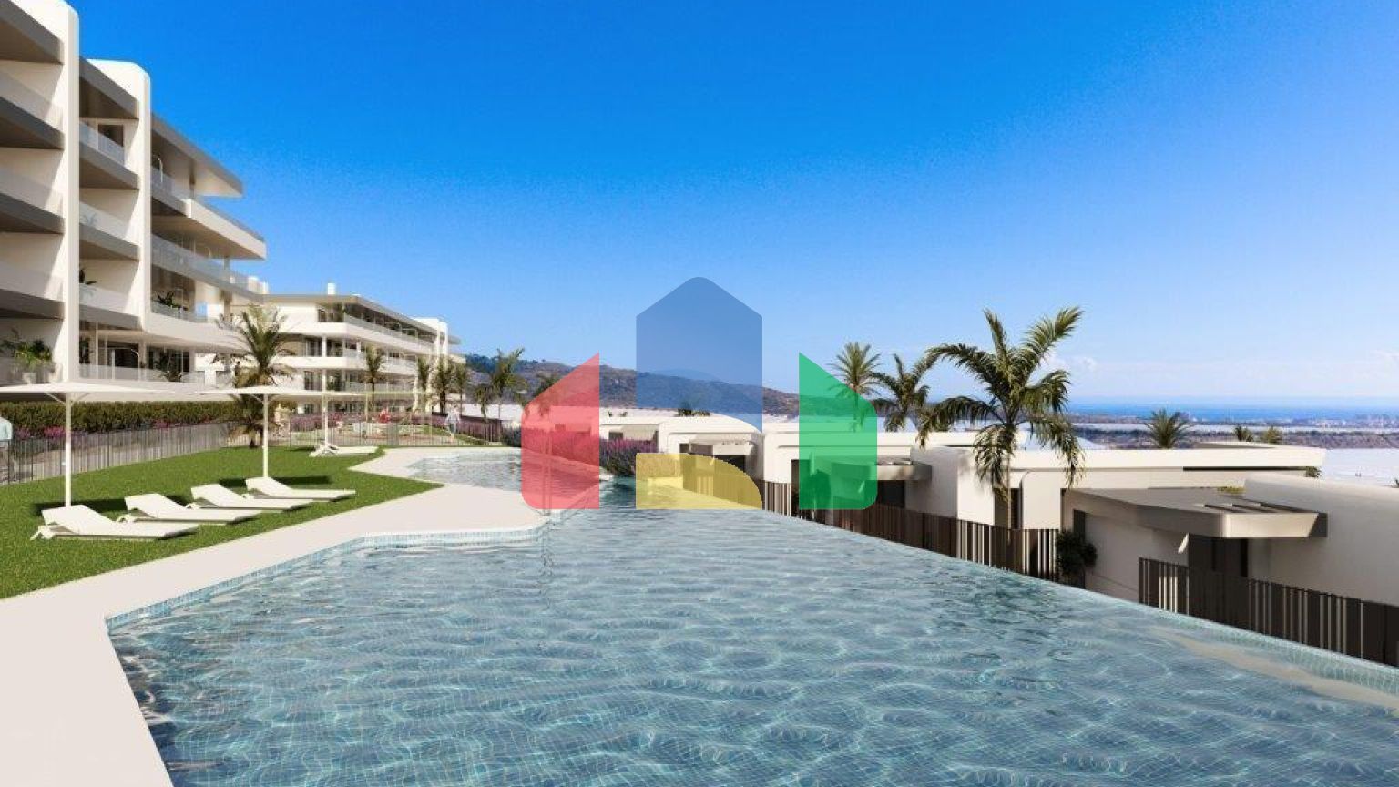 Недавно построенные апартаменты с видом на море