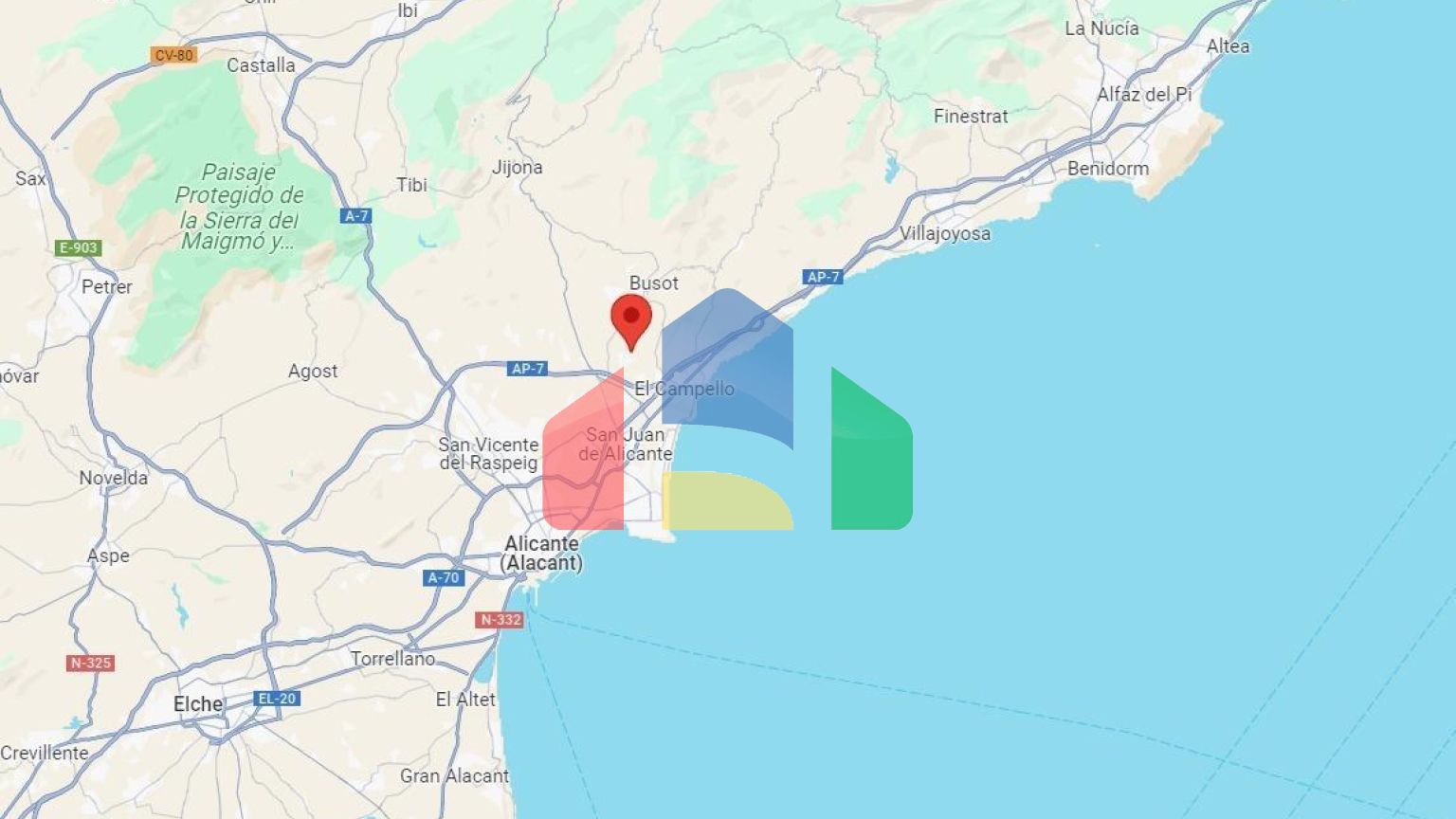 Недавно построенные апартаменты с видом на море