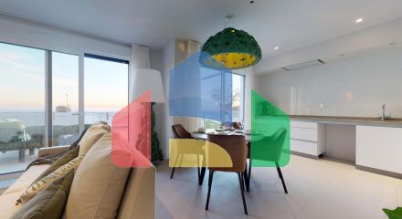 Development of independent new construction villas, with private pool and modern finishes.