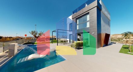 Строительство автономных вилл новой постройки, с частными бассейнами и современной отделкой.