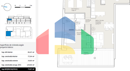 Апартаменты с 2 спальнями в хорошо спроектированном комплексе в Ринкон-де-ла-Виктория