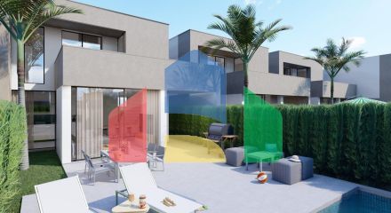 НОВЫЕ ВИЛЛЫ В ЛОС УРРУТИАС, МУРСИЯ