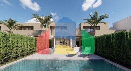 НОВЫЕ ВИЛЛЫ В ЛОС УРРУТИАС, МУРСИЯ