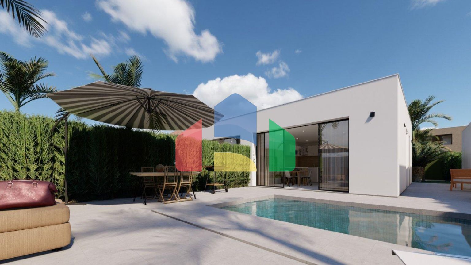 НОВЫЕ ВИЛЛЫ В ЛОС УРРУТИАС, МУРСИЯ