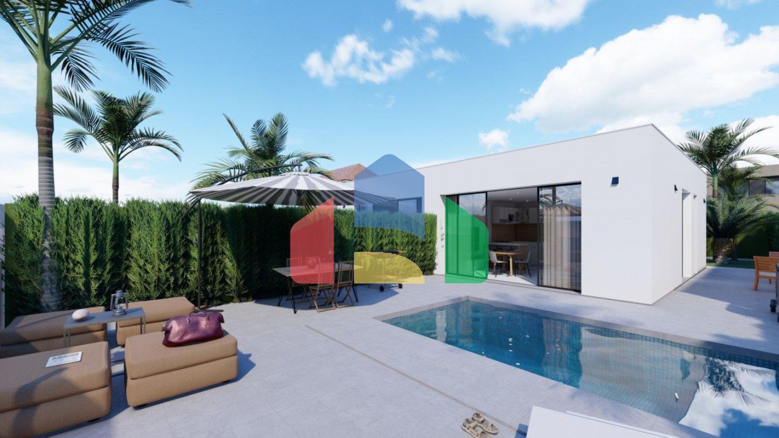 НОВЫЕ ВИЛЛЫ В ЛОС УРРУТИАС, МУРСИЯ