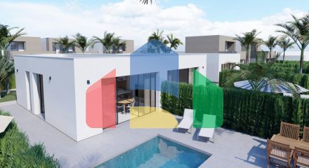 НОВЫЕ ВИЛЛЫ В ЛОС УРРУТИАС, МУРСИЯ
