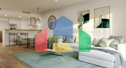 Новые апартаменты с гаражом и кладовой в Аленда Гольф