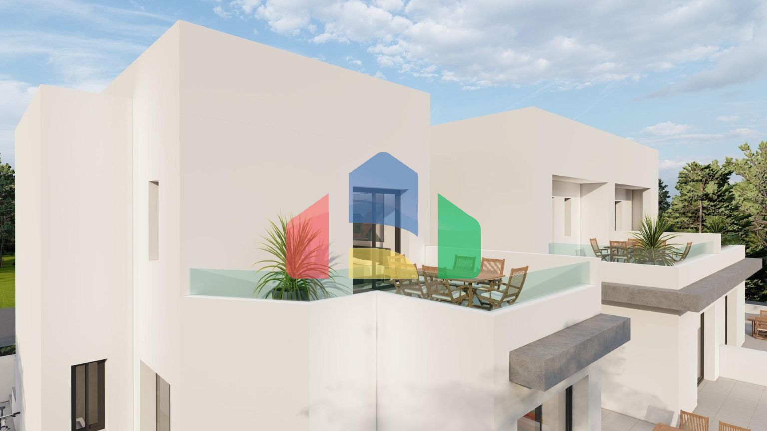 Новые виллы с частным бассейном в Дайя-Нуэва, Коста-Бланка