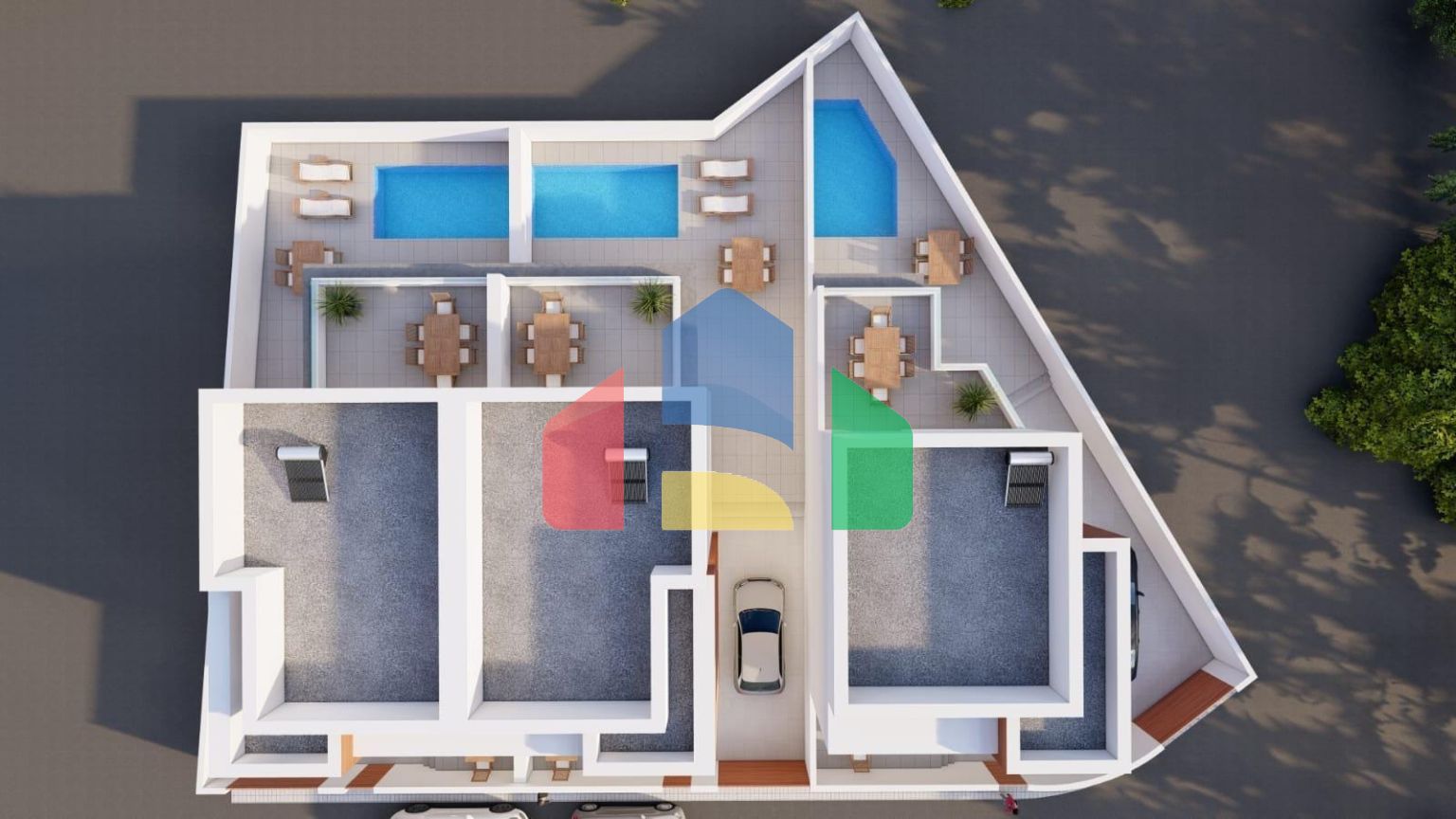 Новые виллы с частным бассейном в Дайя-Нуэва, Коста-Бланка