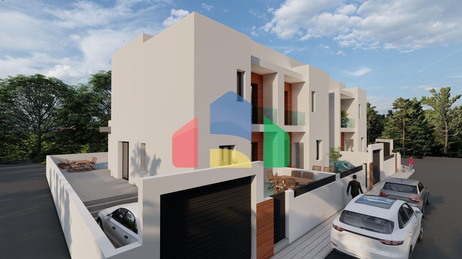 Новые виллы с частным бассейном в Дайя-Нуэва, Коста-Бланка