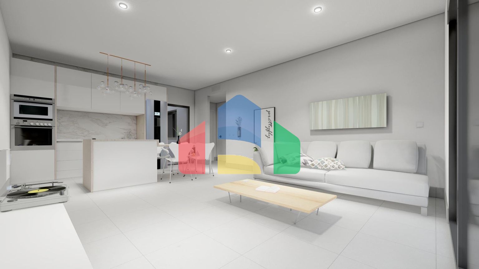 Комплекс состоящий из одно- или двухуровневых 16 вилл в Рольдан (Мурсия)