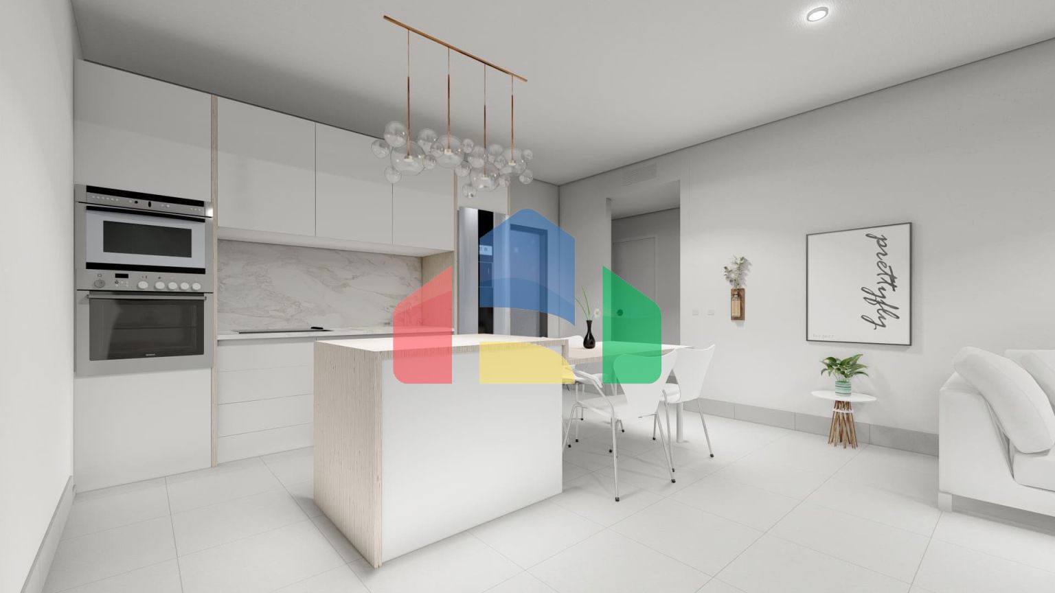 Комплекс состоящий из одно- или двухуровневых 16 вилл в Рольдан (Мурсия)