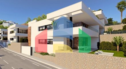 Modern apartment with astonishing views in Benitachell