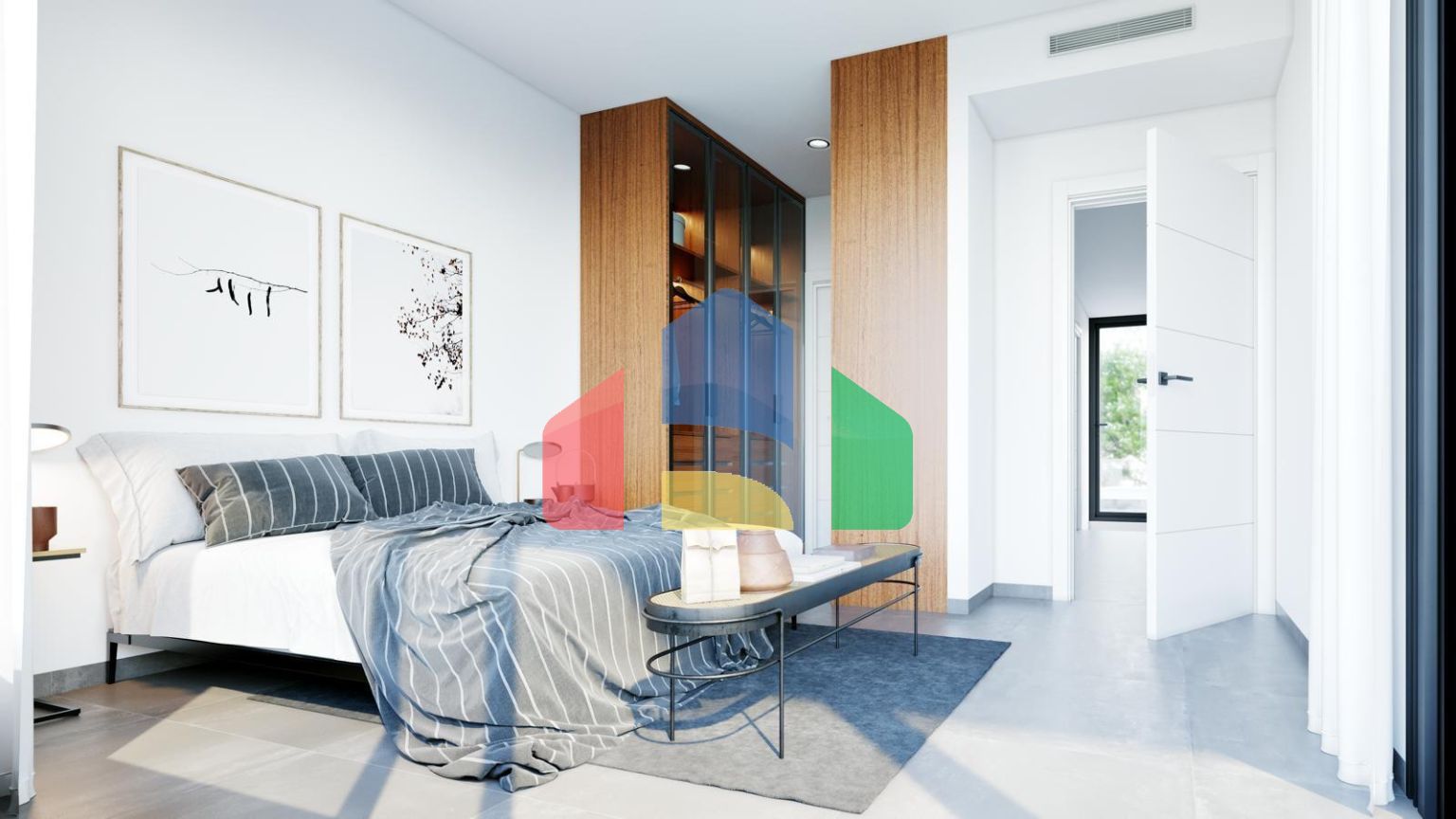 Комплекс из 2 двухуровневых вилл в Пинар де Камповерде